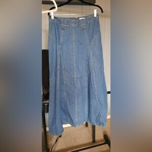 Long Jean skirt